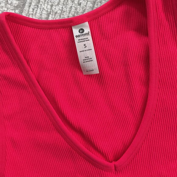 90 Degree Rib Seamless Highline Tank - Picture 3 of 5